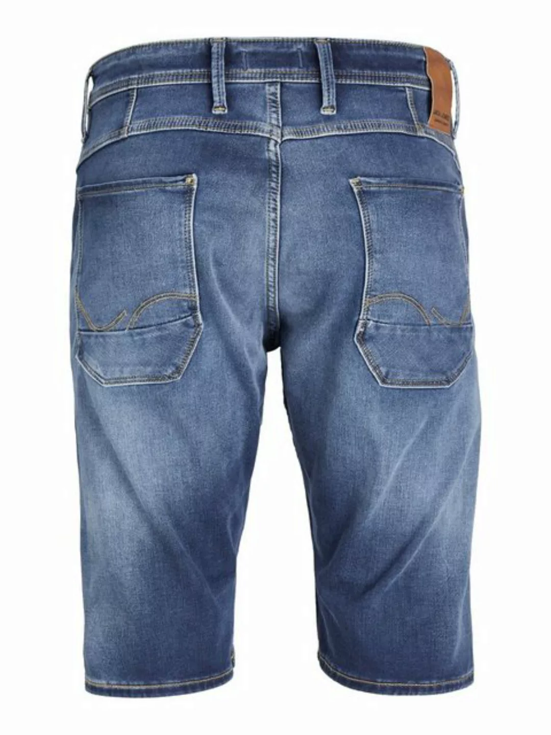 Jack & Jones Herren Jeans Short JJISCALE JJLONG GE 608 - Regular Fit - Blau günstig online kaufen