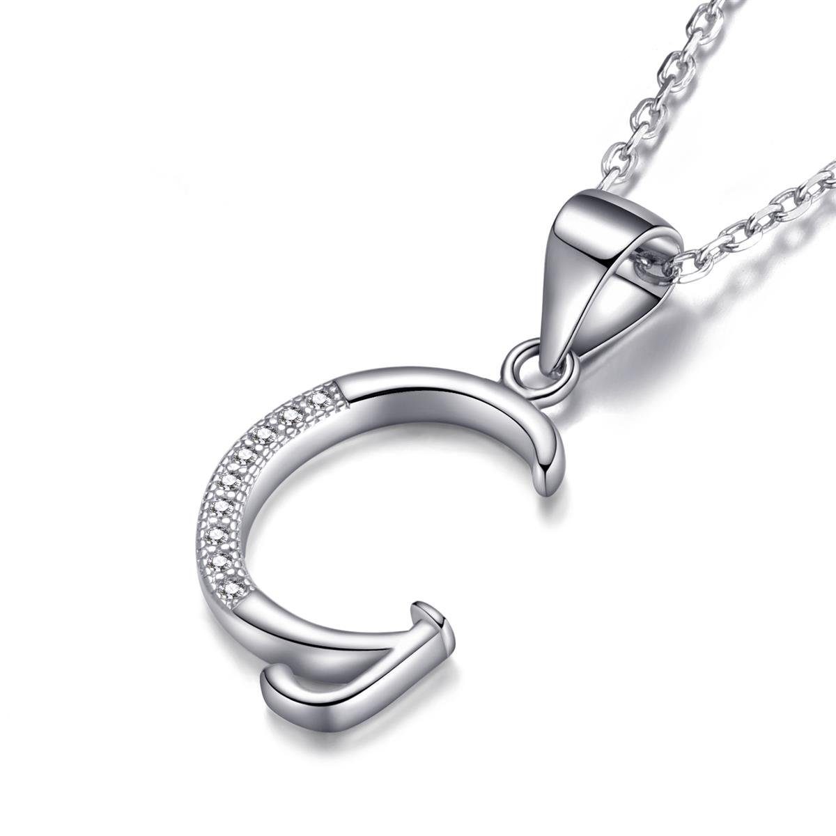 Morella Kette mit Anhänger Buchstabenkette Halskette günstig online kaufen