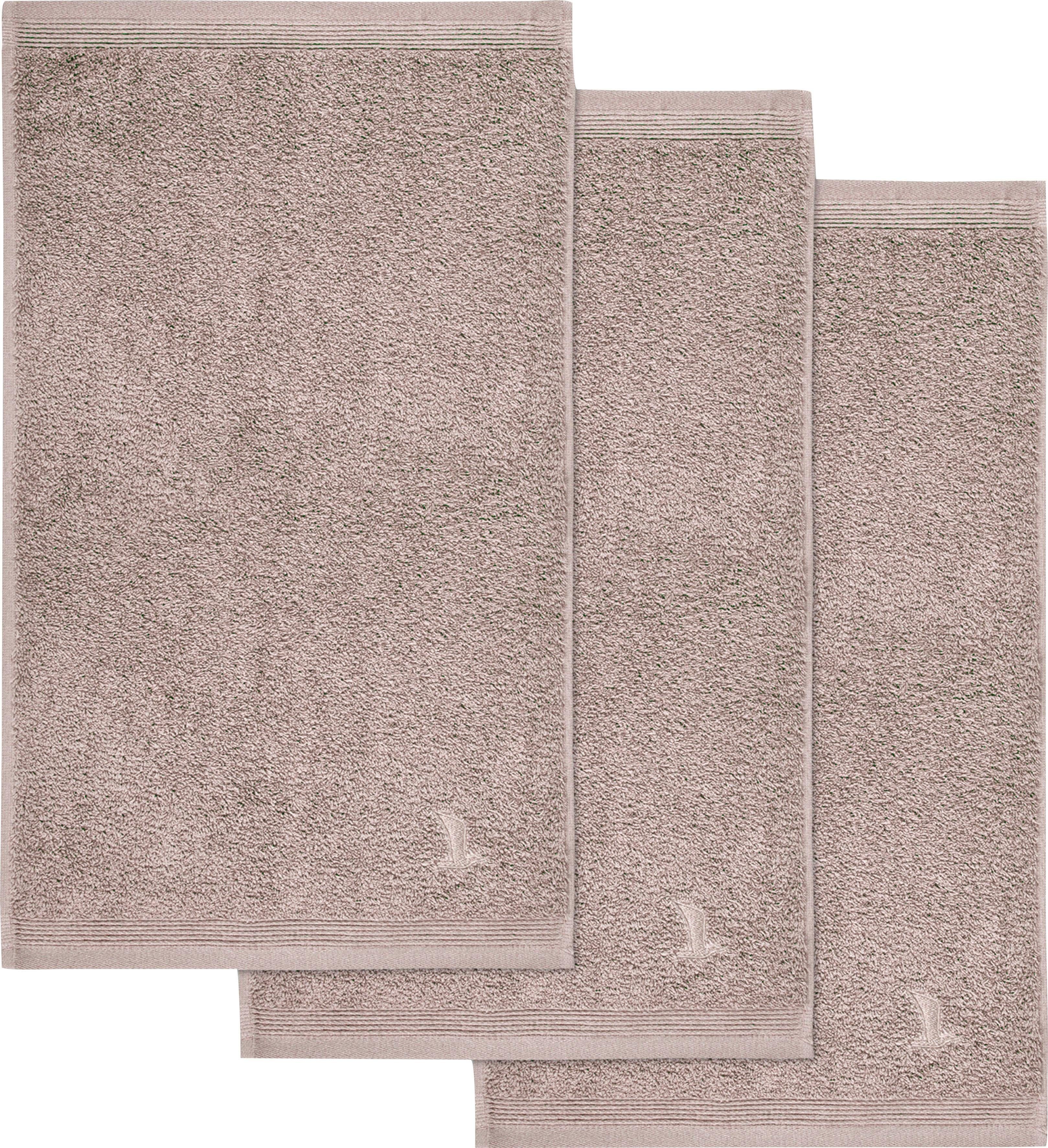 Möve Gästehandtuch Gästetuch "Superwuschel" 3er-Pack, Frottier, günstig online kaufen