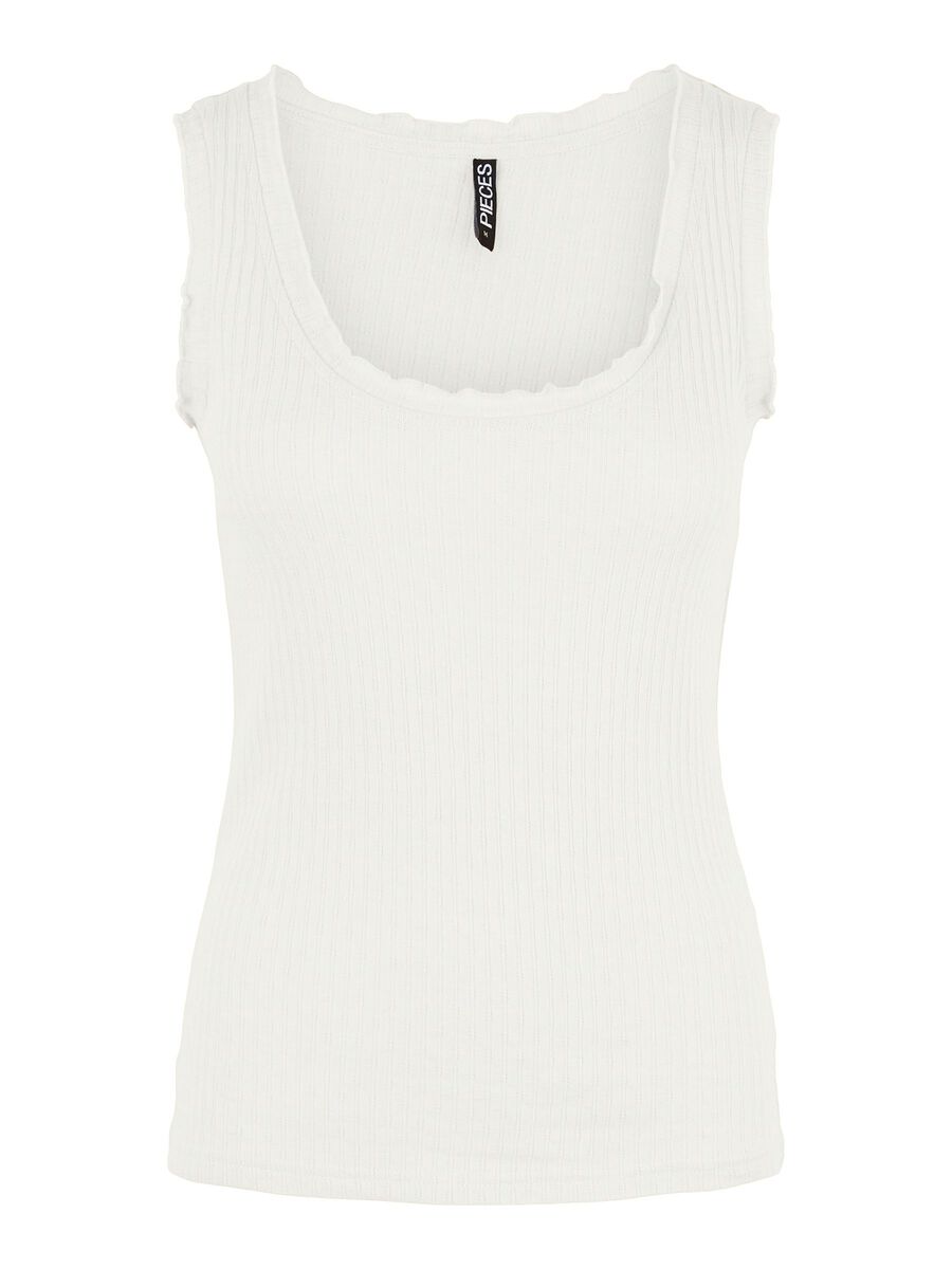 PIECES Pcvani Tanktop Damen White günstig online kaufen