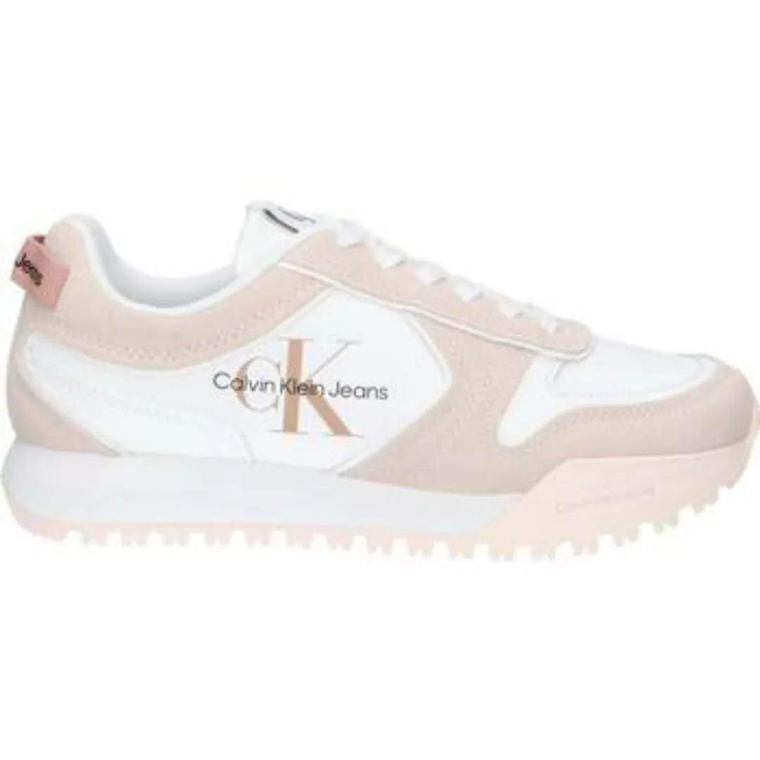 Calvin Klein Jeans Sneaker "TOOTHY RUNNER IRREGULAR LINES W", mit seitliche günstig online kaufen