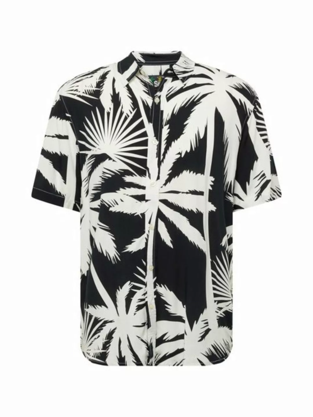 Key Largo Kurzarmhemd MSH PALMS 1/2 patterned (1-tlg) günstig online kaufen