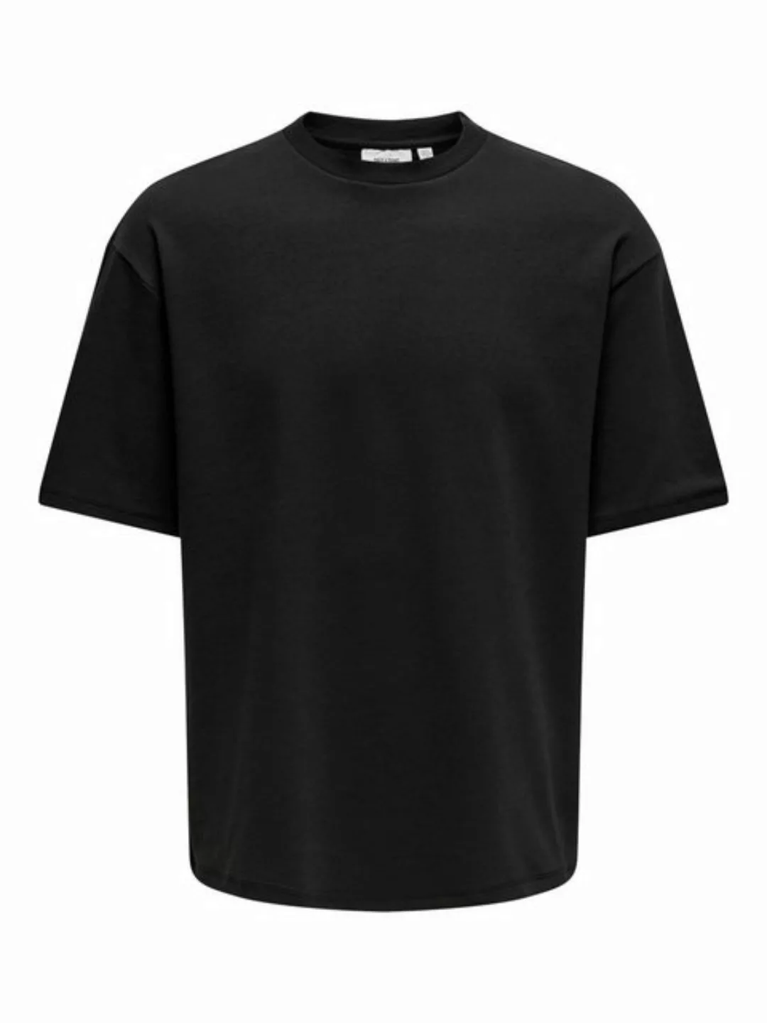 ONLY & SONS T-Shirt Oversize Fit T-Shirt Dropped Shoulder Design Shirt (1-t günstig online kaufen