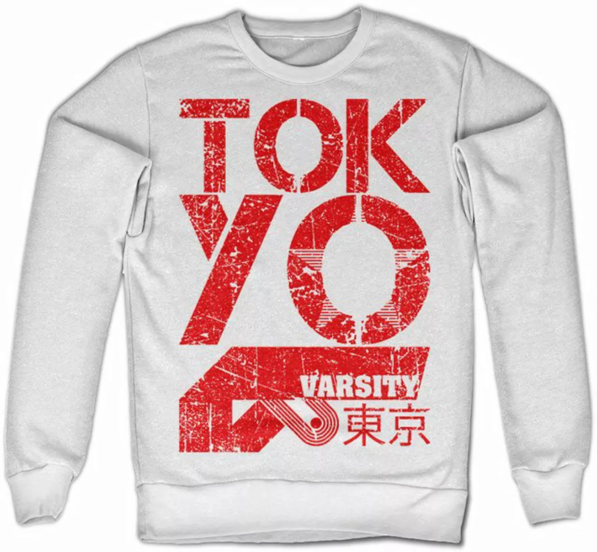 Hybris Rundhalspullover Tokyo Varsity Sweatshirt günstig online kaufen