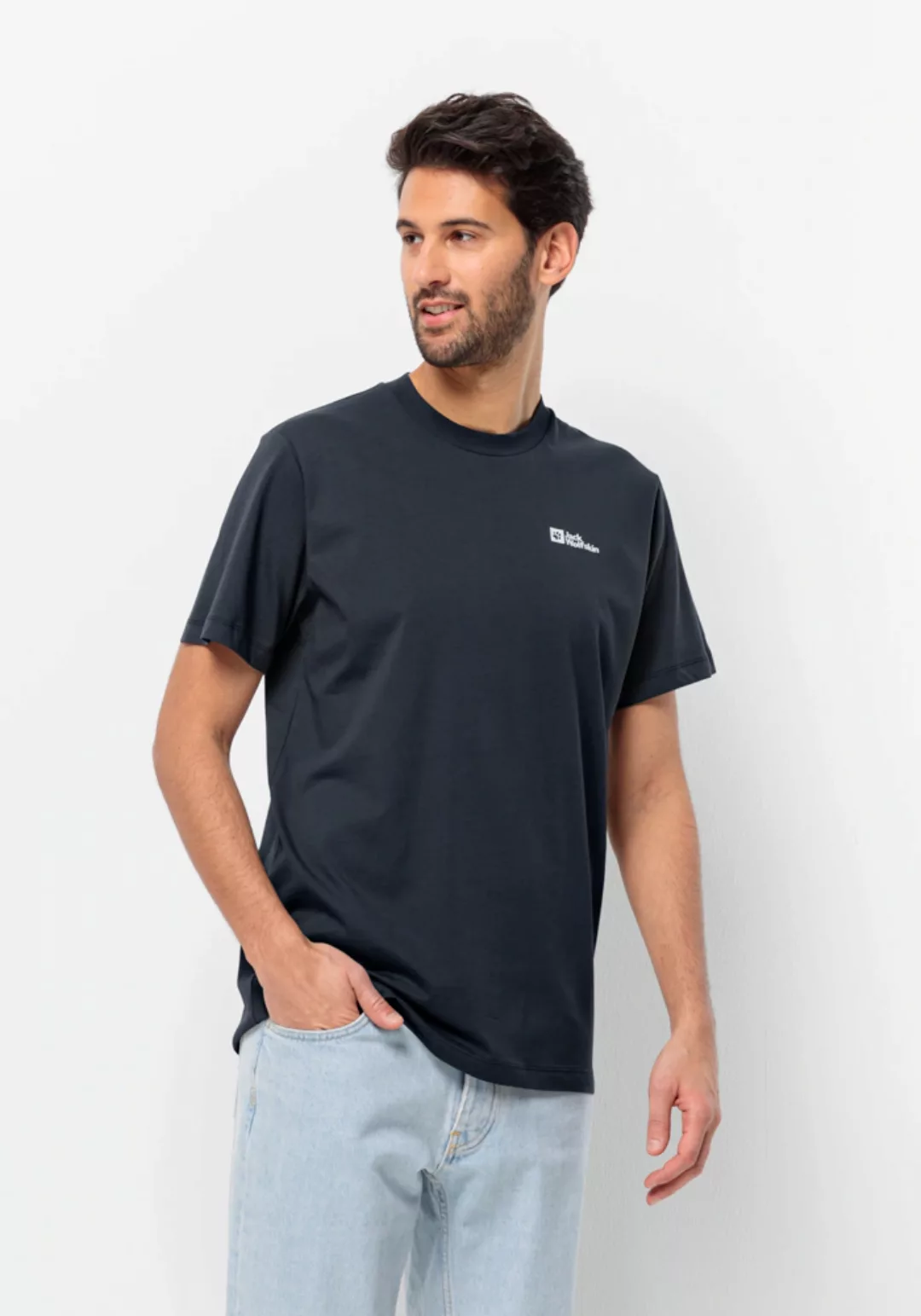 Jack Wolfskin T-Shirt "ESSENTIAL T M", weiches, klassisches T-Shirt aus atm günstig online kaufen