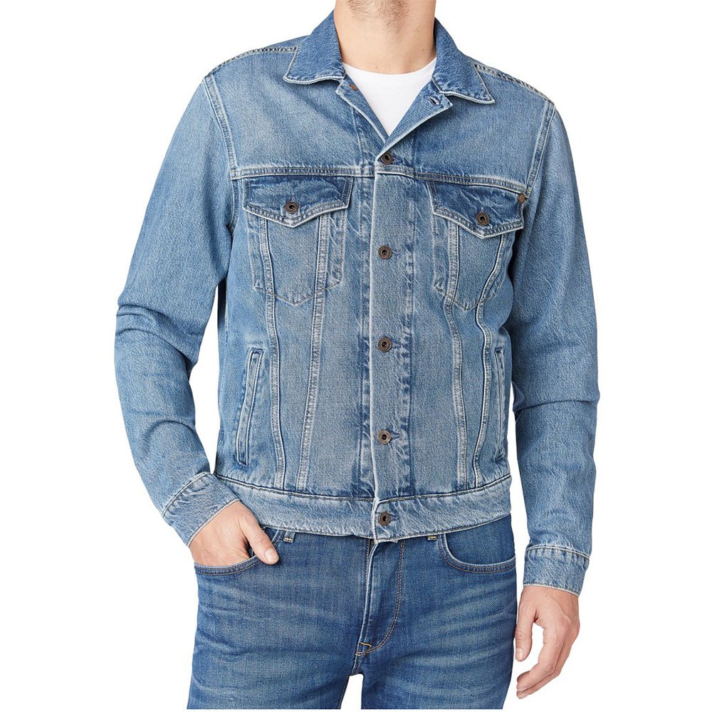 Pepe Jeans Pinner Mittlere Jeansjacke S Denim günstig online kaufen