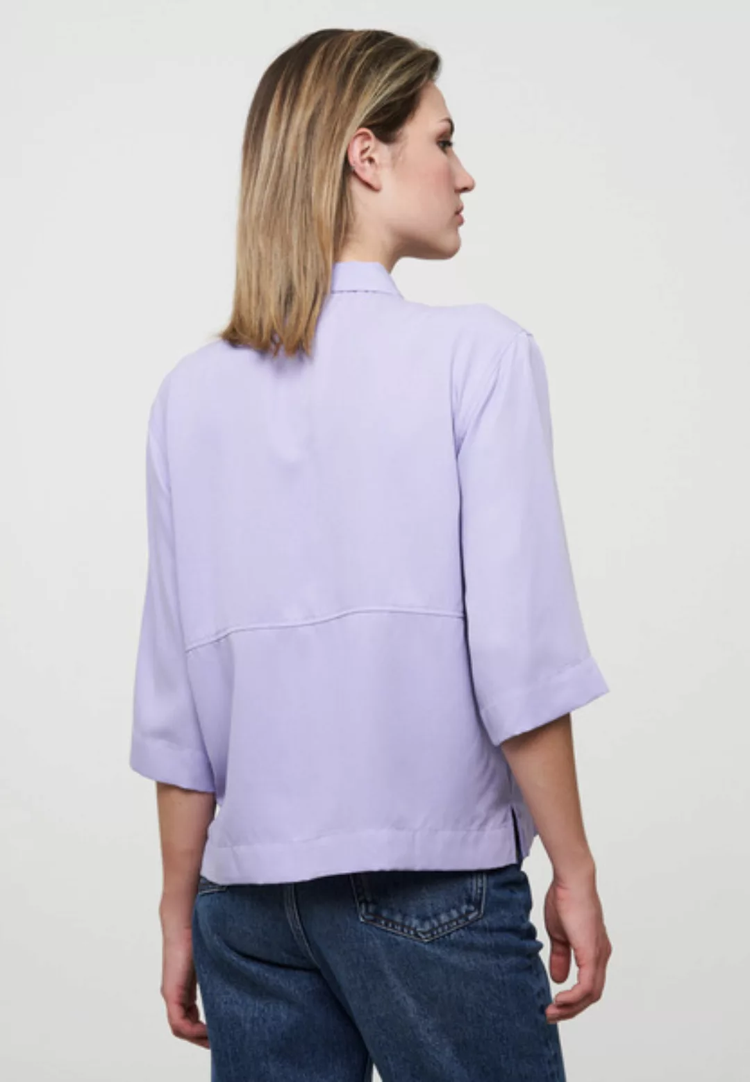 Bluse Aus Weichem Tencel Lyocell | Shirt Pilea günstig online kaufen