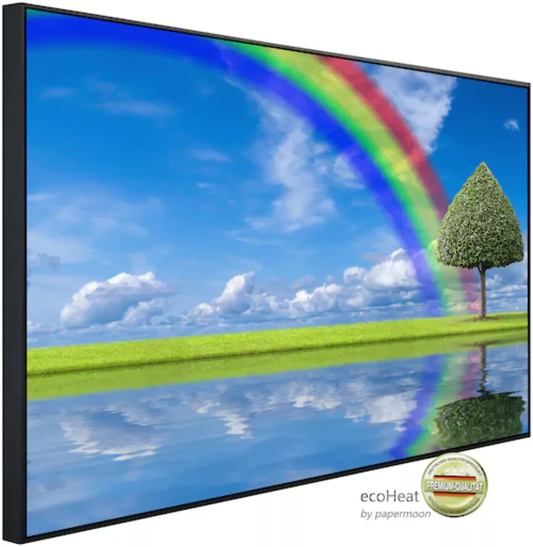 Papermoon Infrarotheizung »regenbogen Wiese«, sehr angenehme Strahlungswärm günstig online kaufen