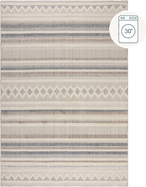 FLAIR RUGS Teppich »Everett«, rechteckig, 4 mm Höhe, Waschbarer Teppich günstig online kaufen