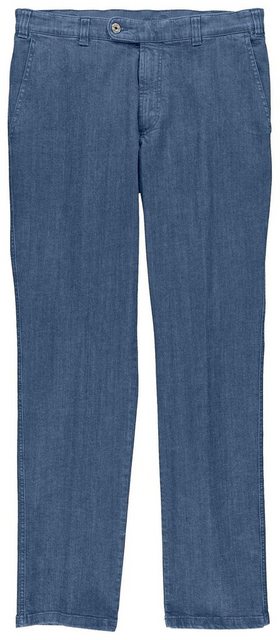 m.e.n.s Stoffhose M.E.N.S. Baumwoll-Stretch-Hose blau günstig online kaufen