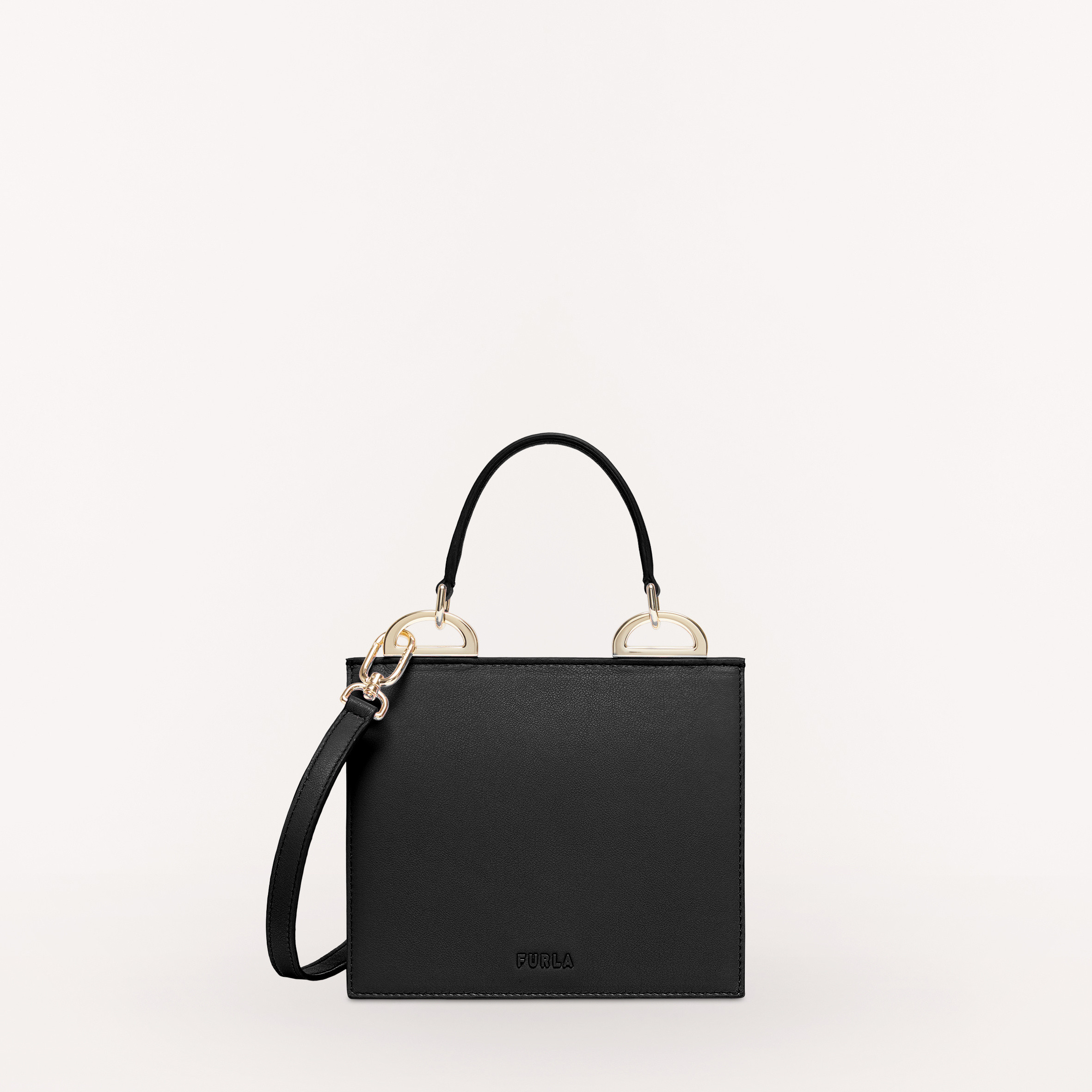 TOP HANDLE FURLA LINEA FUTURA NERO günstig online kaufen