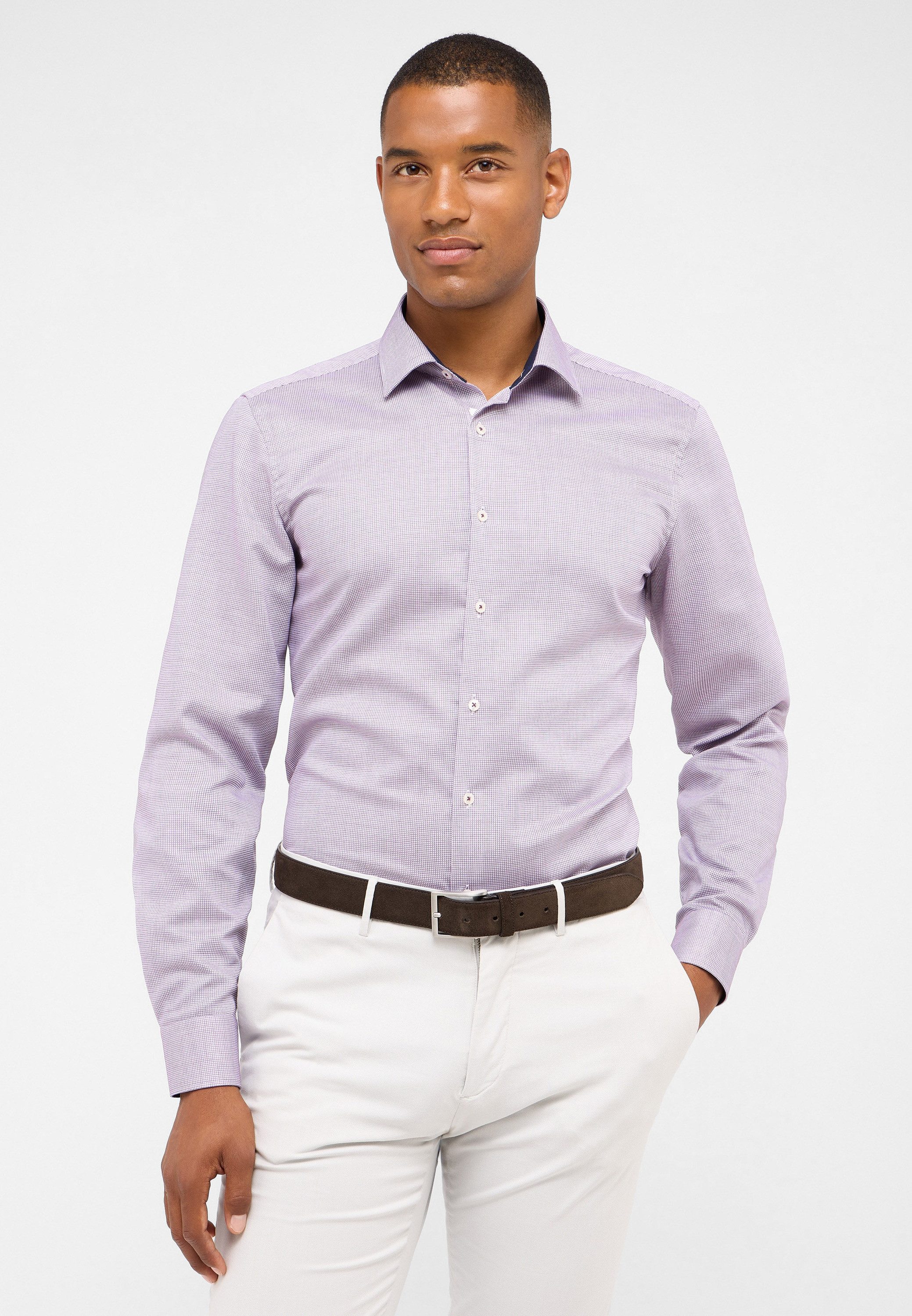 Eterna Langarmhemd "SLIM FIT", NON IRON (bügelfrei) günstig online kaufen