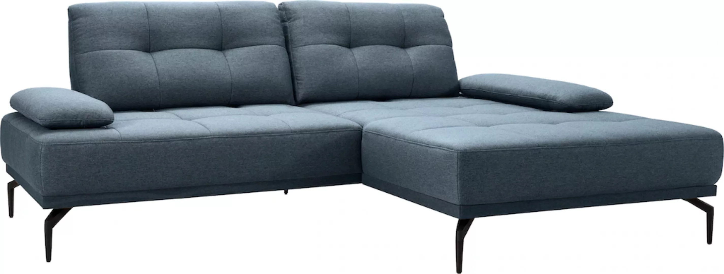 exxpo - sofa fashion Ecksofa "Falcone, L-Form", inkl. Sitztiefenverstellung günstig online kaufen