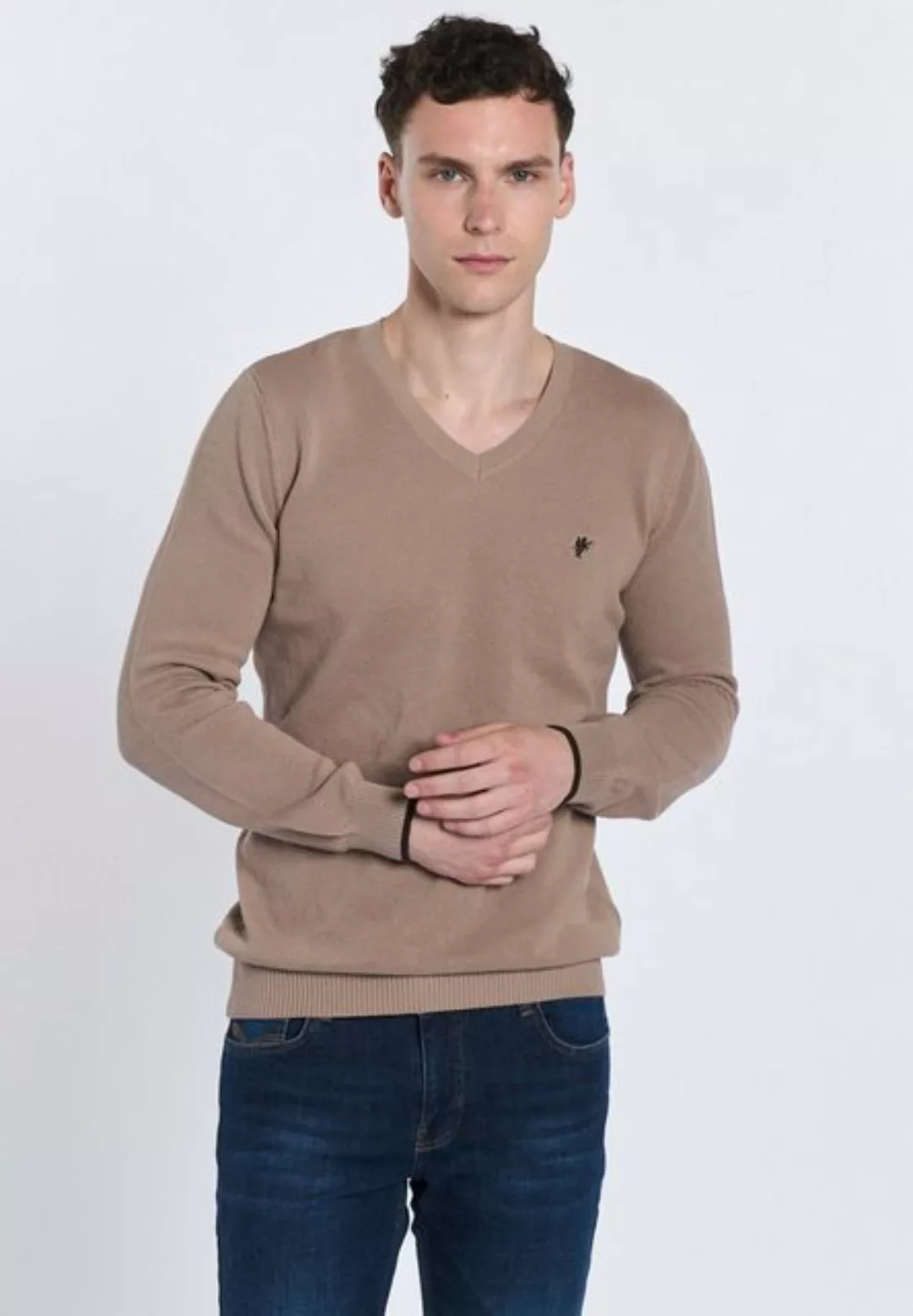 DENIM CULTURE Strickpullover ROMEO (1-tlg) günstig online kaufen