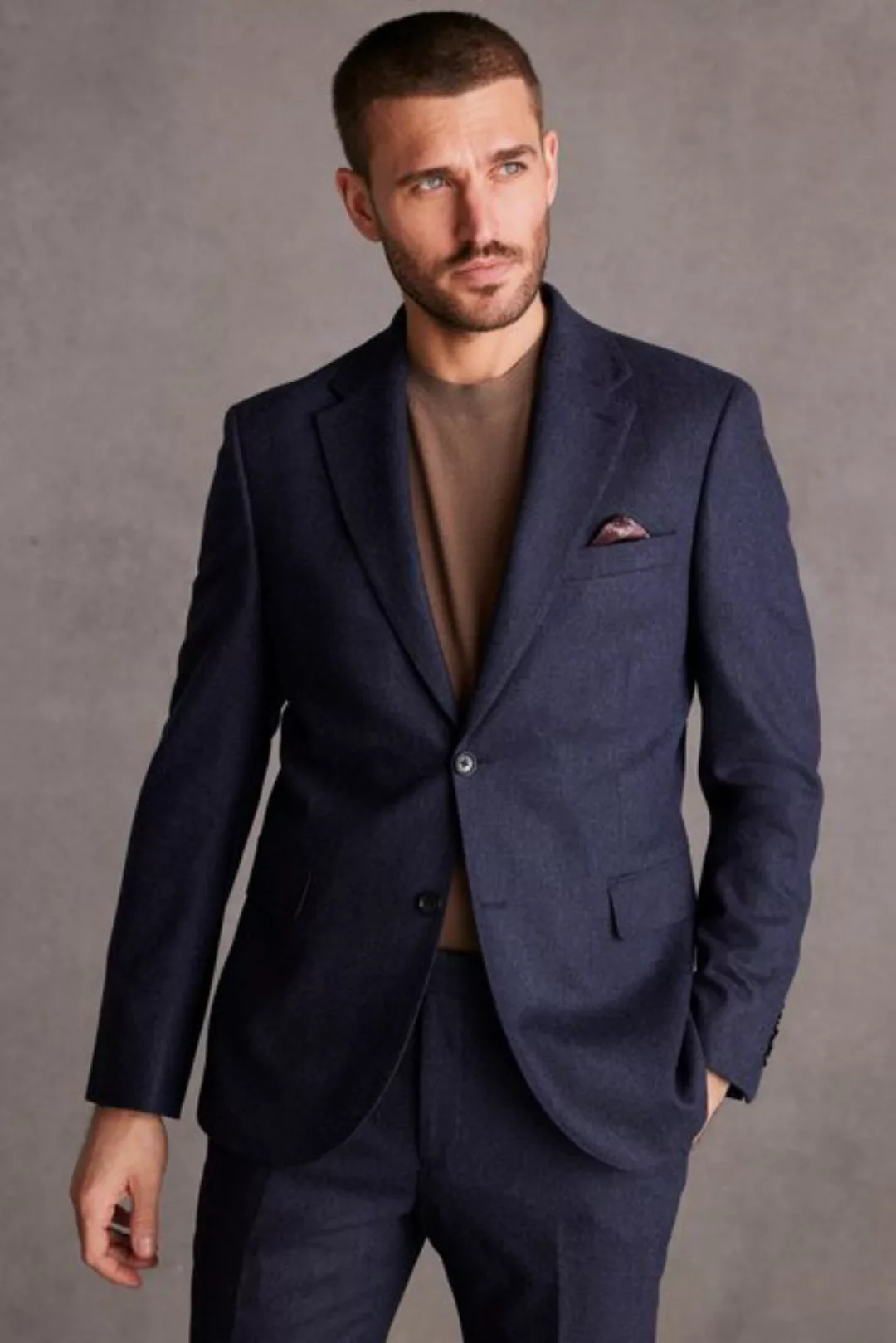 Next Baukastensakko Signature Slim Fit Anzugjacke, italienischer Stoff (1-t günstig online kaufen