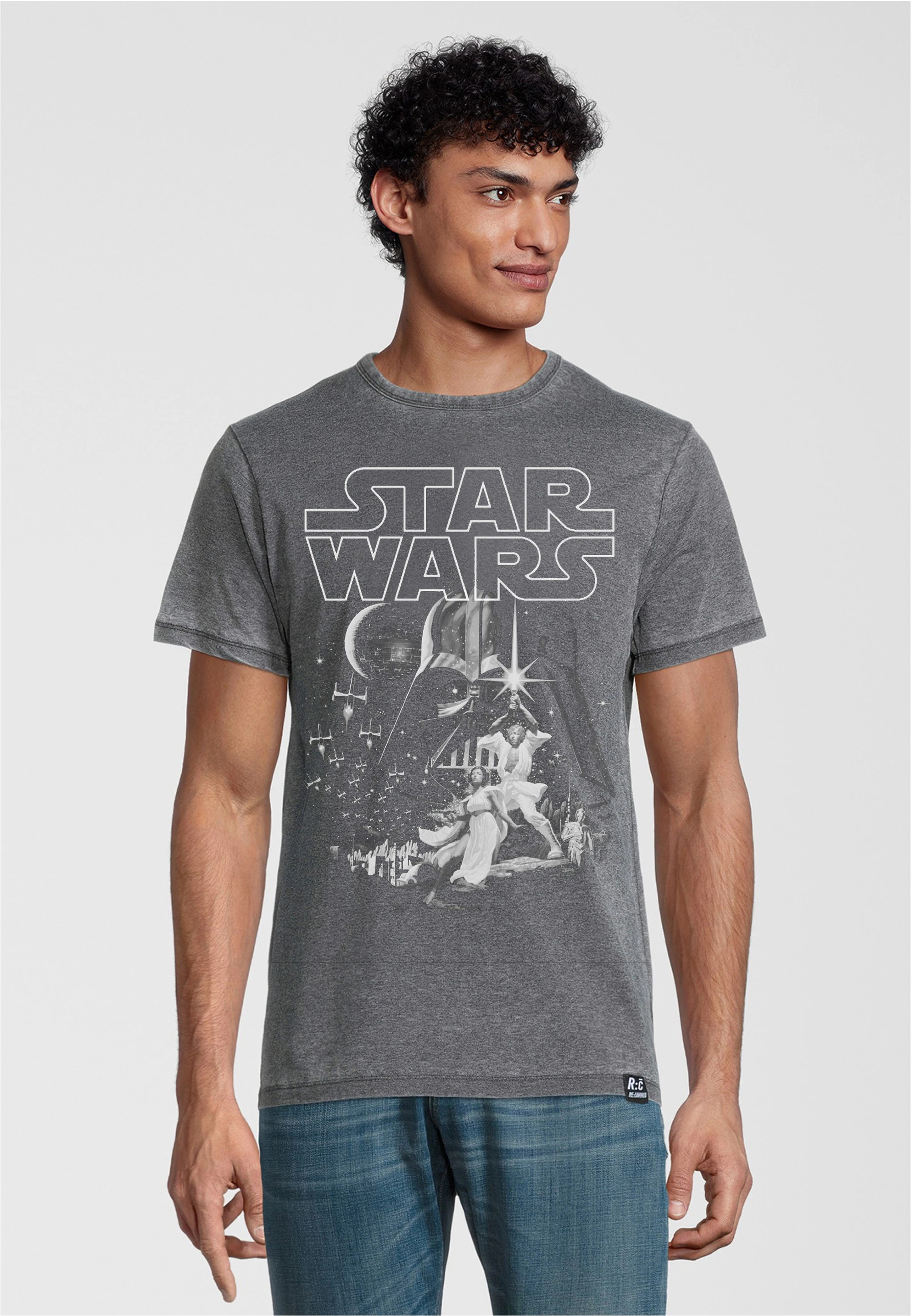 Recovered T-Shirt "Star Wars Tonal Classic Poster Washed", mit Aufdruck im günstig online kaufen