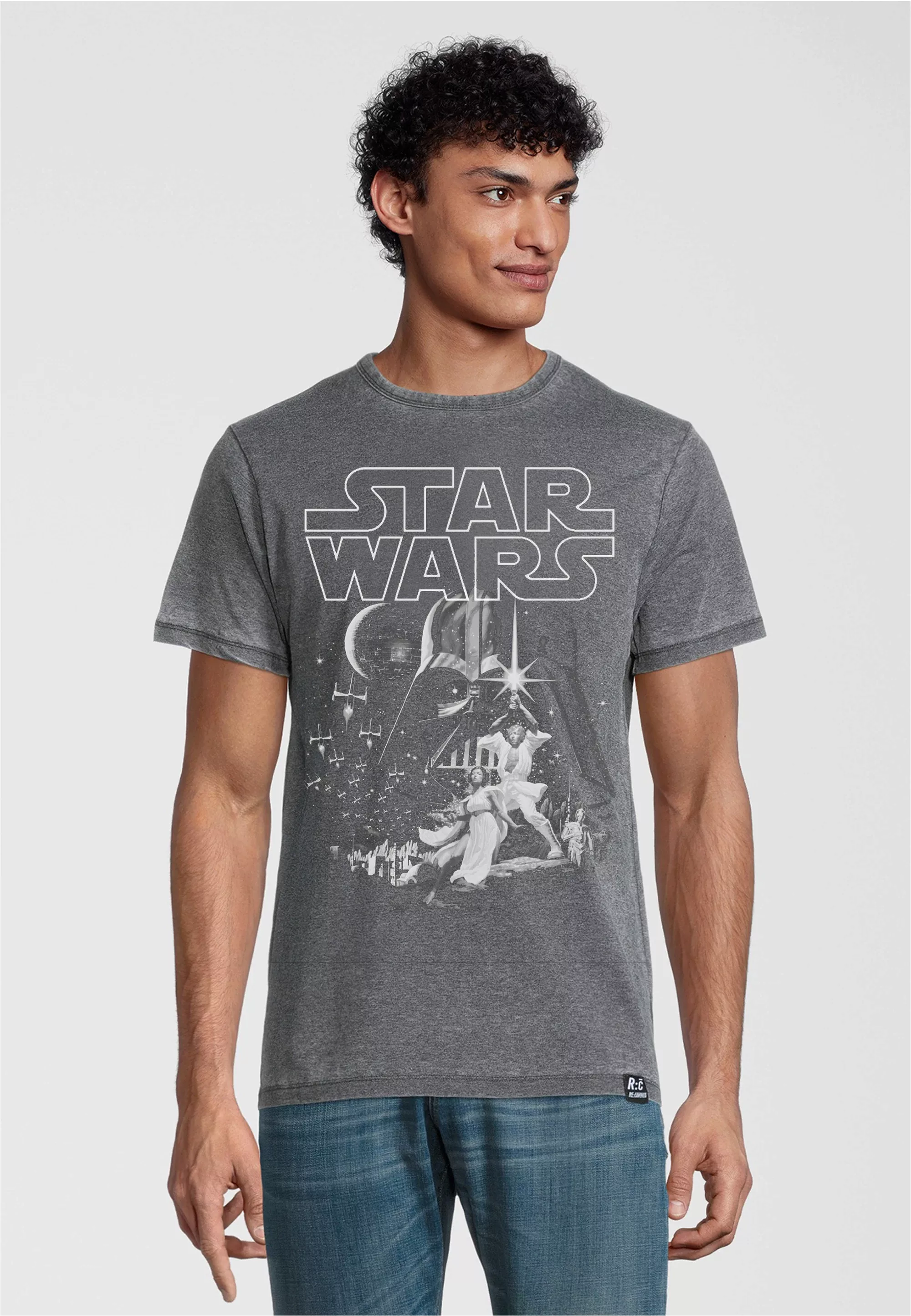 Recovered T-Shirt "Star Wars Tonal Classic Poster Washed", mit Aufdruck im günstig online kaufen