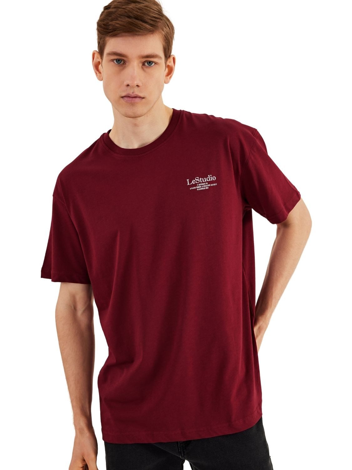 COMEOR Oversize-Shirt Herren T-Shirt: Trendige Urban günstig online kaufen