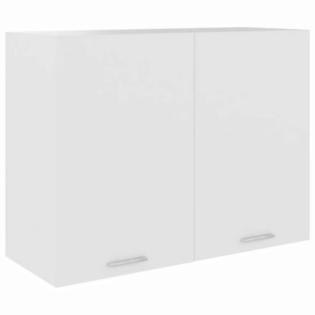 vidaXL Hängeschrank Hängeschrank Weiß 80x31x60 cm Spanplatte günstig online kaufen