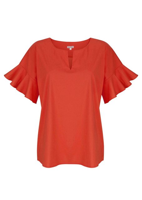 Alba Moda Kurzarmbluse Bluse mit V-Ausschnitt günstig online kaufen