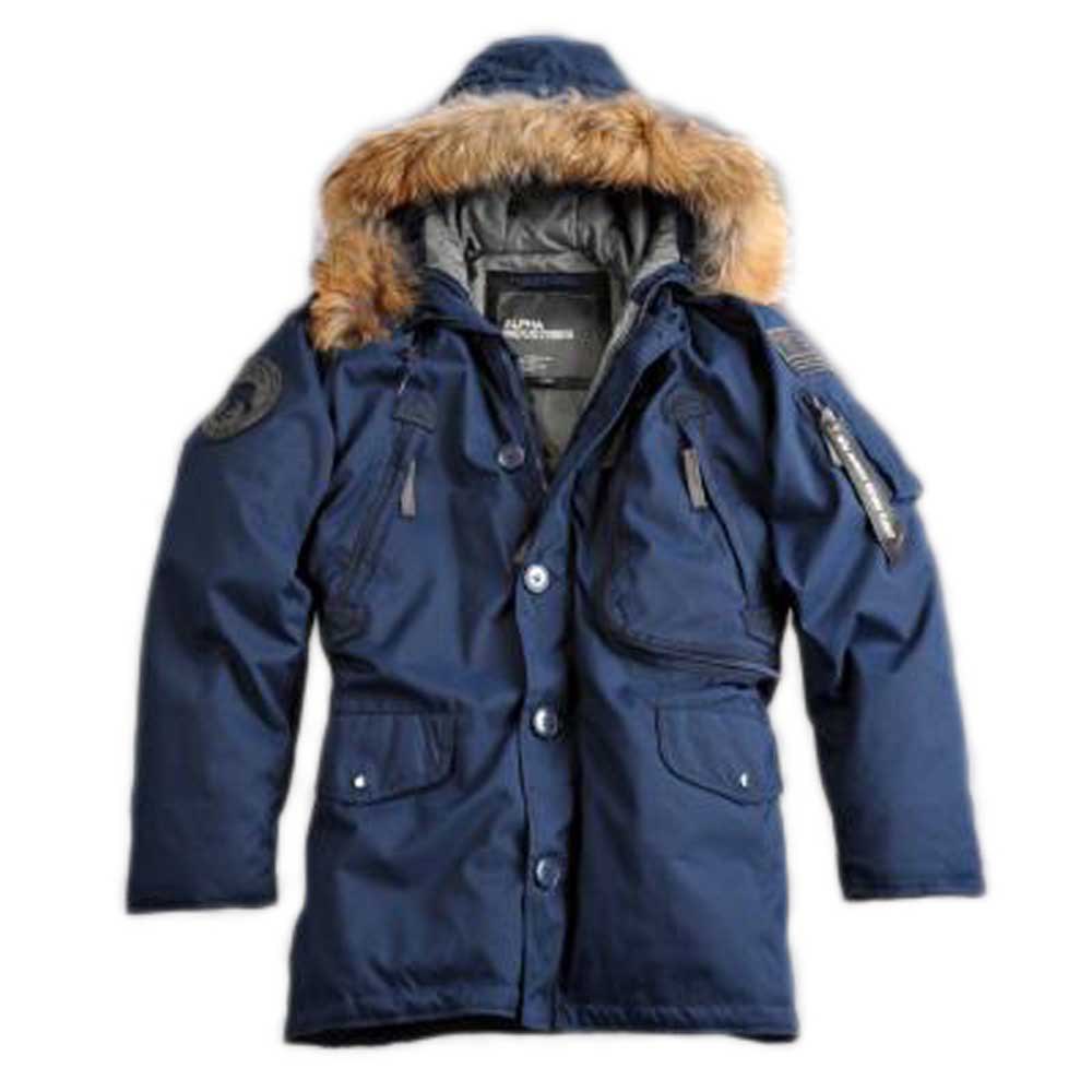 Alpha Industries Polar Down Rf Jacke M Rep Blue günstig online kaufen