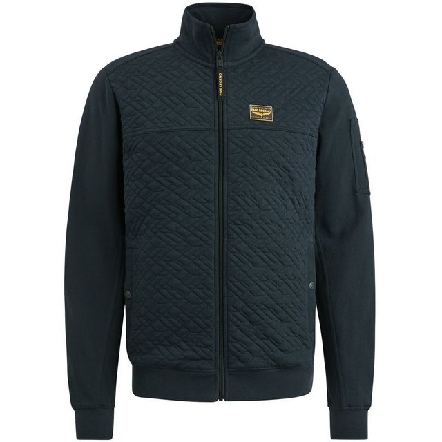 PME Legend Strickjacke Jacquard Interlock Navy  - Größe XXL günstig online kaufen