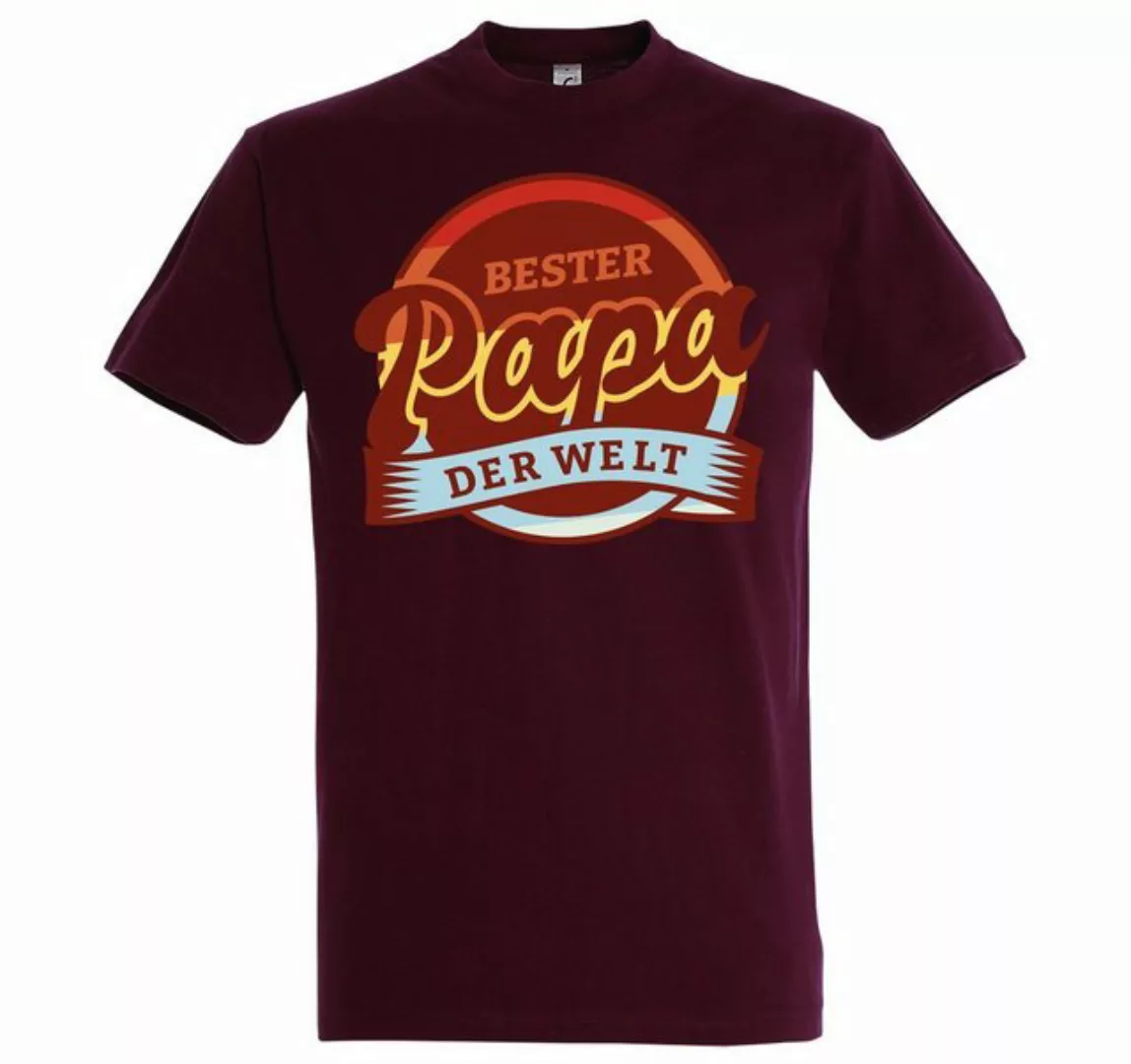 Youth Designz T-Shirt Bester Papa Der Welt Herren T-Shirt mit Trendigem Fro günstig online kaufen