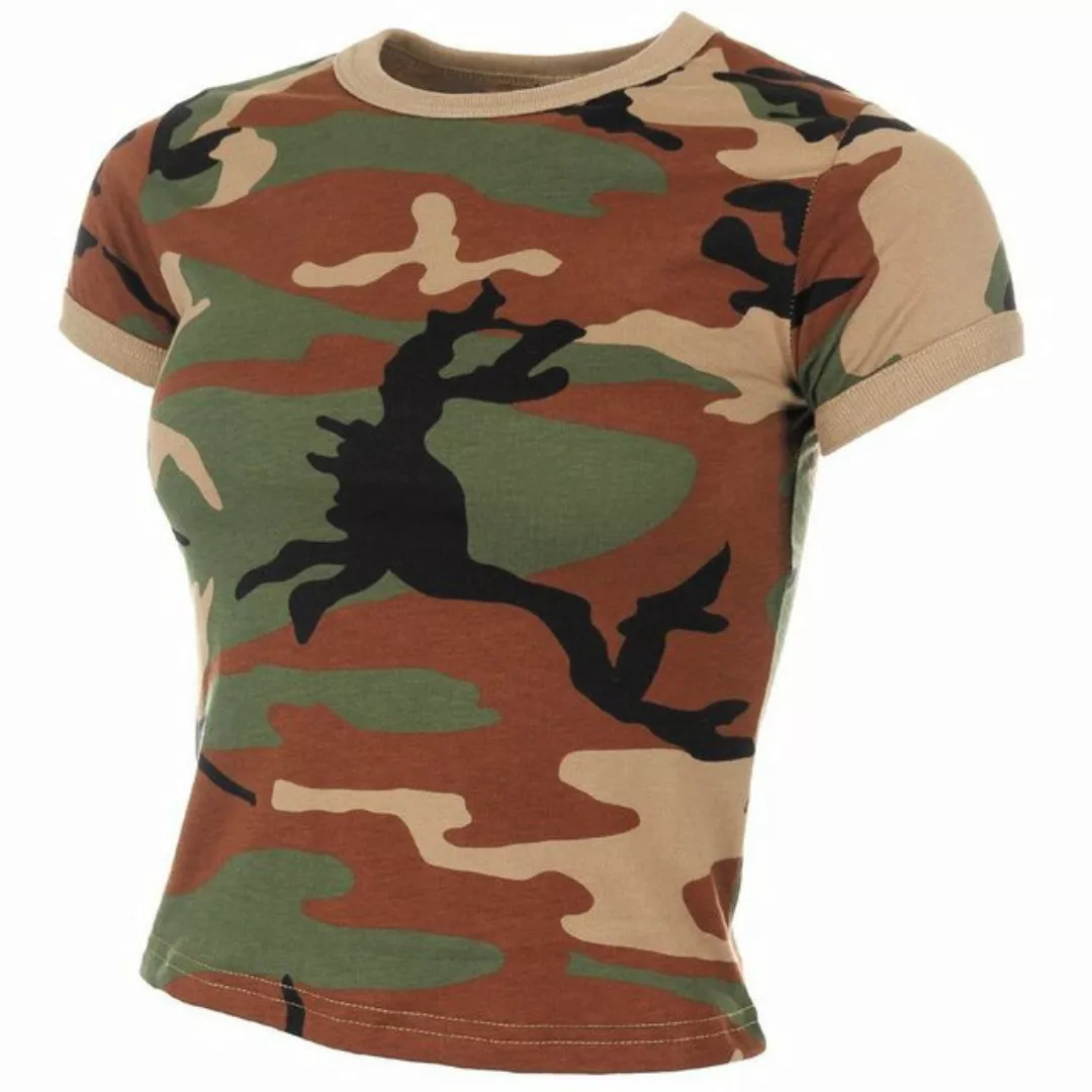 MFH T-Shirt Outdoor Damen oder Girlie-Shirt Camouflage L günstig online kaufen