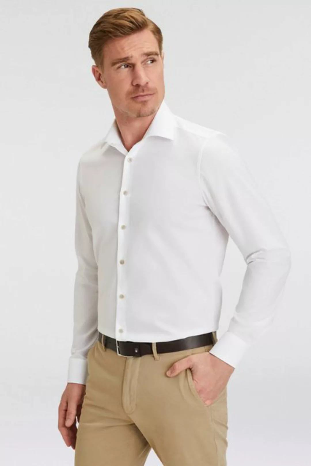 OLYMP Langarmhemd - Hemd - Level Five - Businesshemd - body fit - New York günstig online kaufen