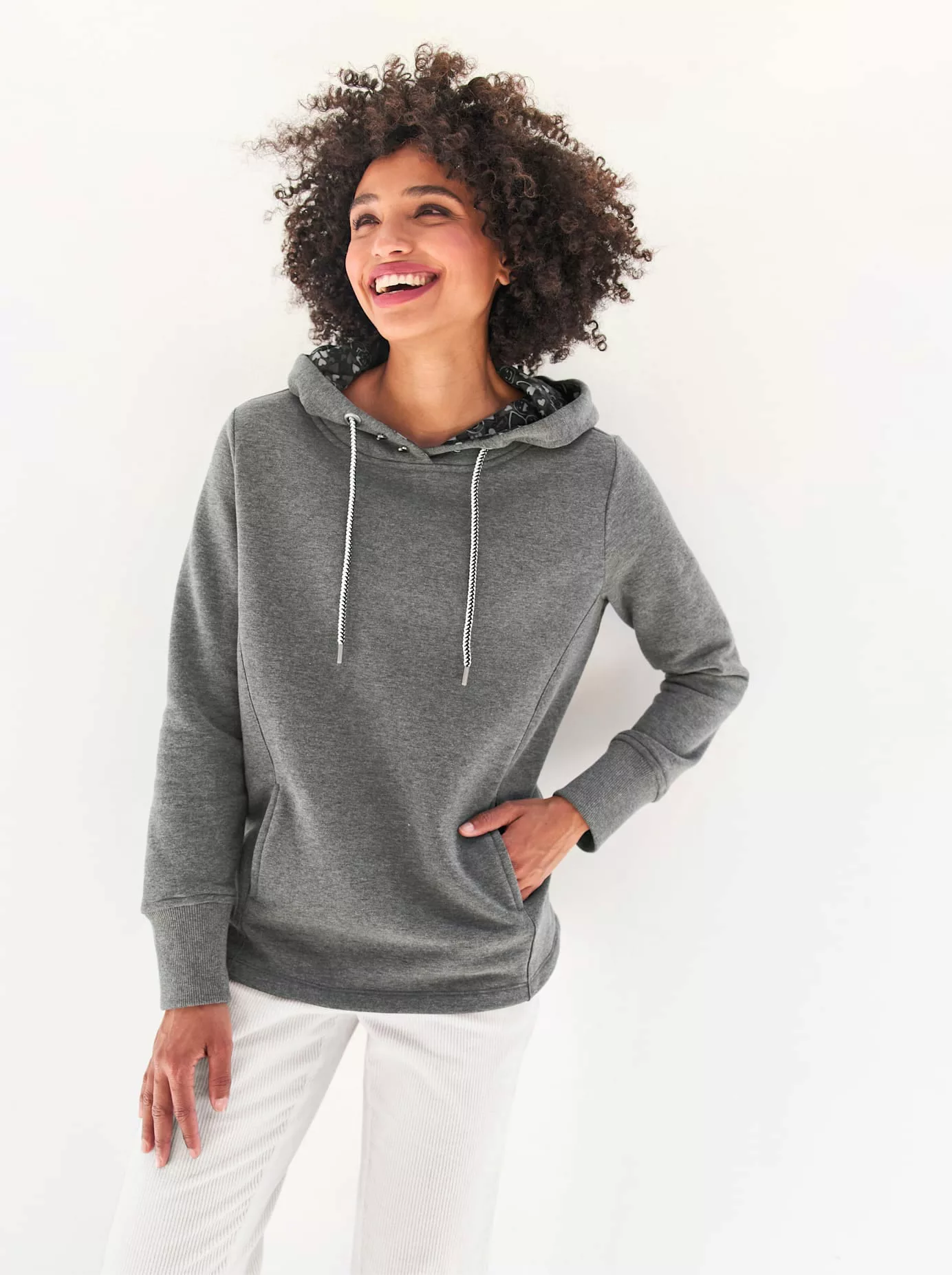 heine Kapuzensweatshirt günstig online kaufen