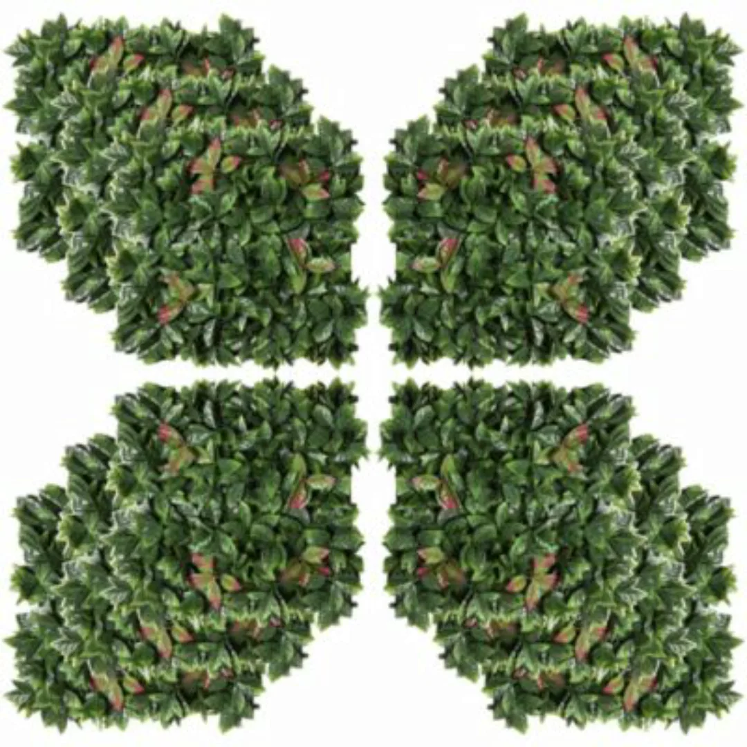 Outsunny Künstliche Hecke grün Kunststoff B/T/L: ca. 50x7x50 cm günstig online kaufen