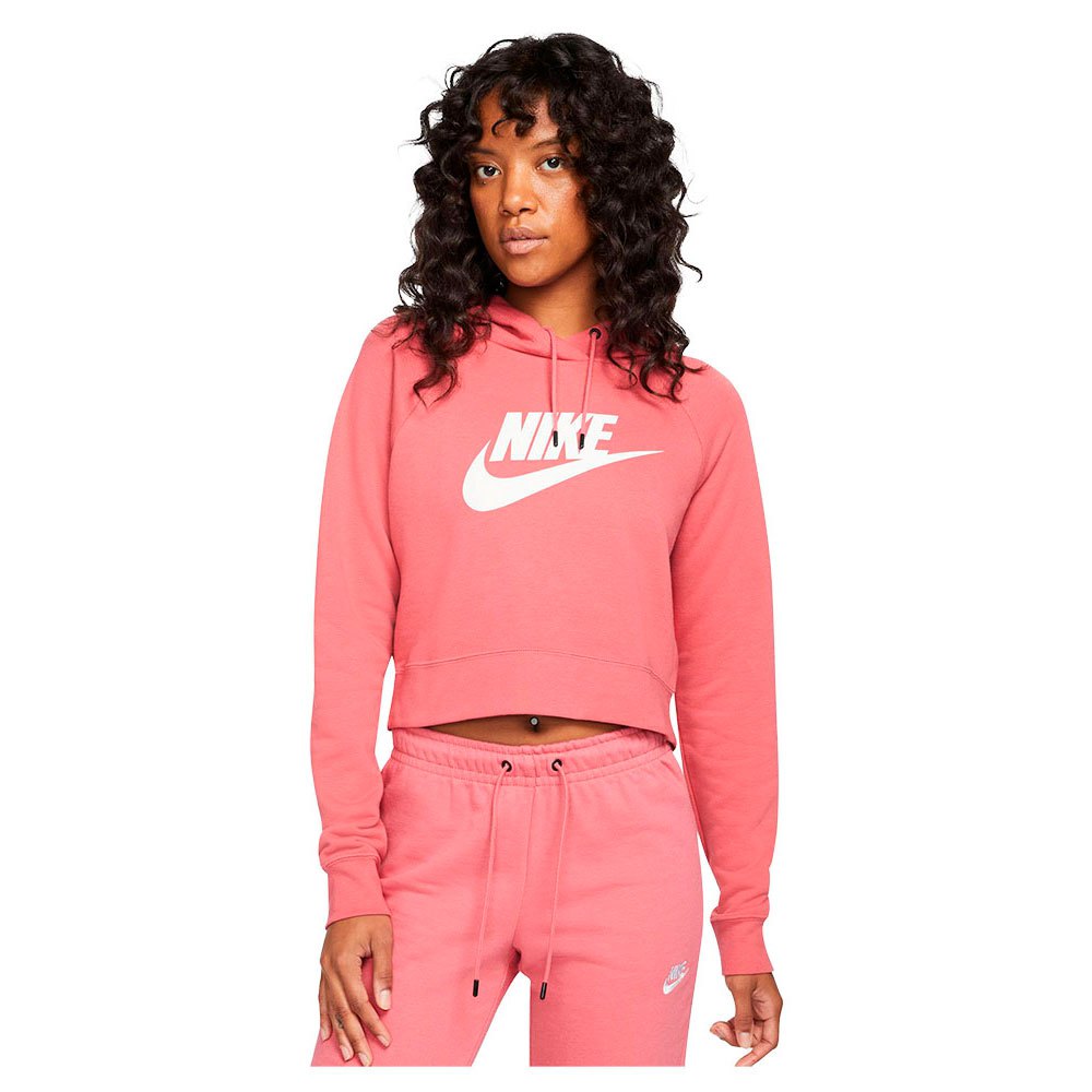 Nike Sportswear Essential Kapuzenpullover L Archaeo Pink / White günstig online kaufen