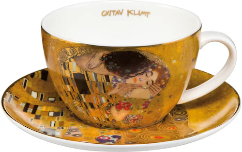 Goebel Cappuccinotasse »Der Kuss«, goldfarben günstig online kaufen