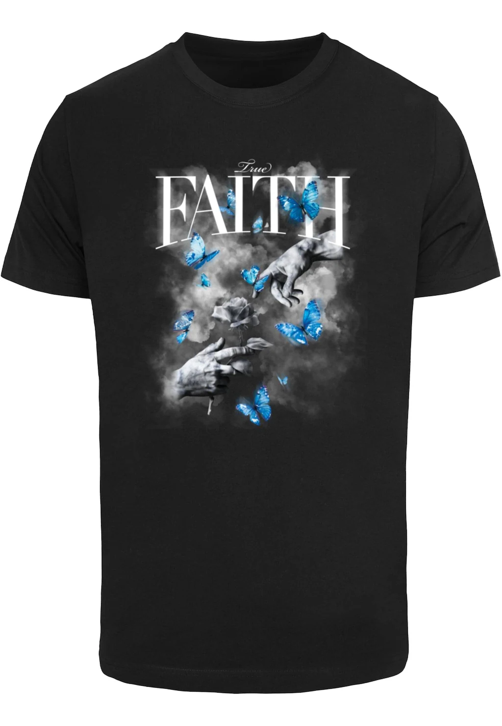 MisterTee T-Shirt "MisterTee Faith Butterfly Tee" günstig online kaufen