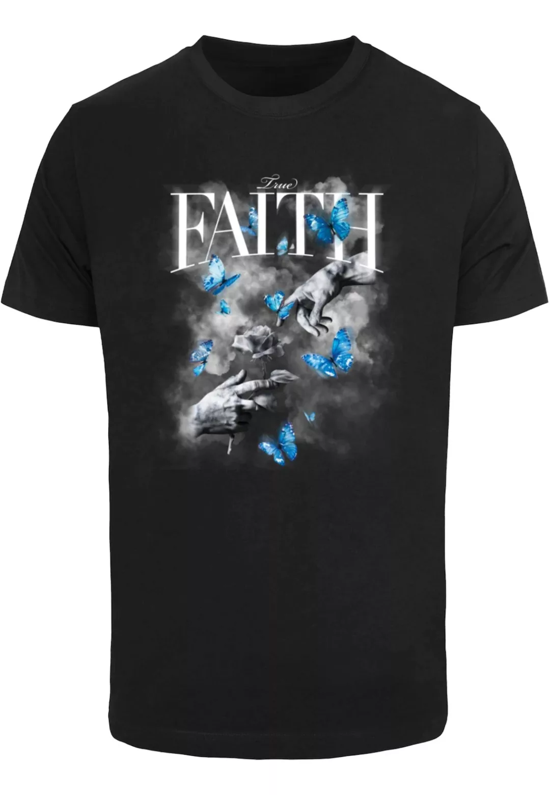 MisterTee T-Shirt "MisterTee Faith Butterfly Tee" günstig online kaufen