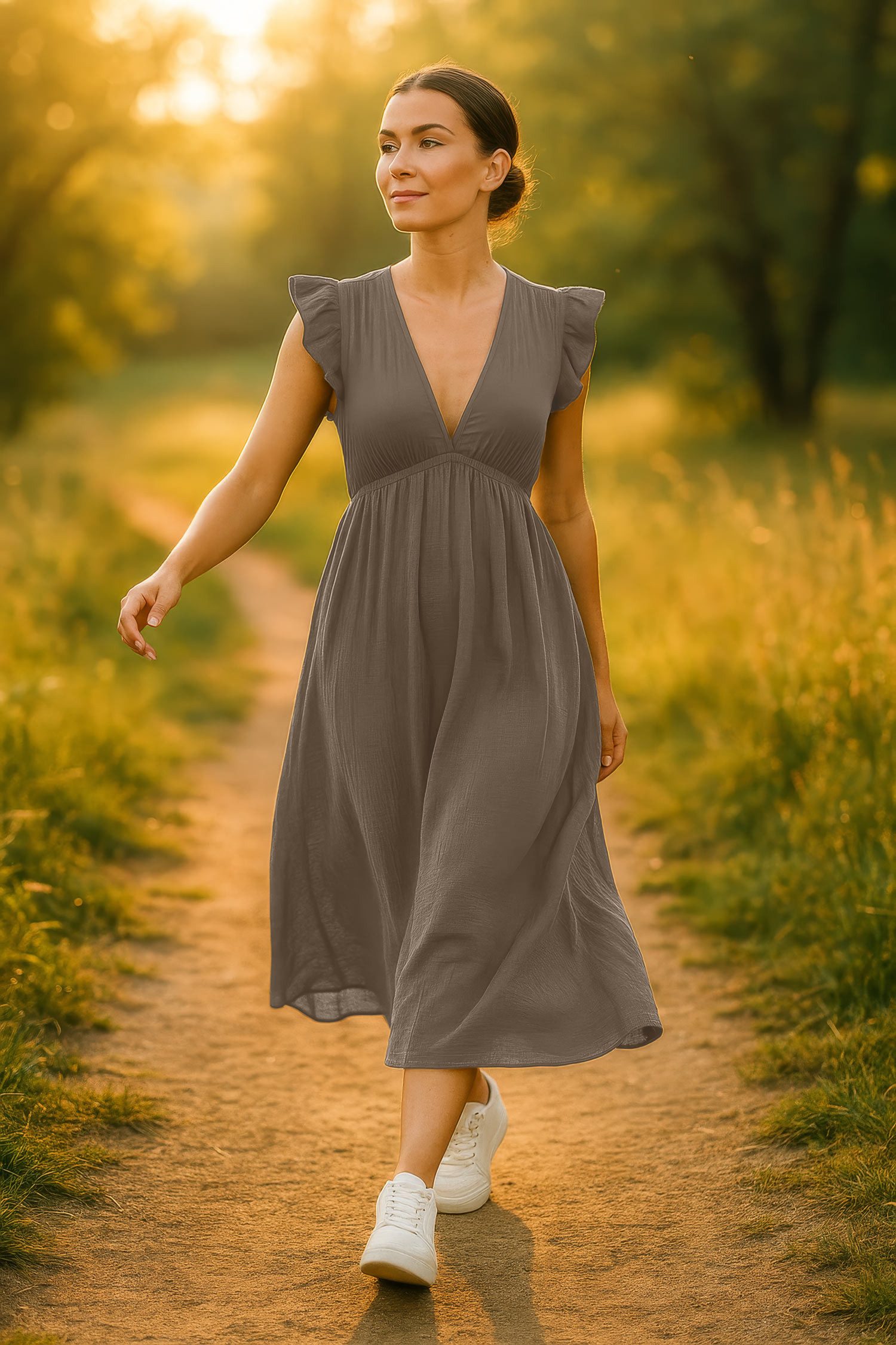 Reichstadt Sommerkleid Damen Musselin 25RSW076 günstig online kaufen