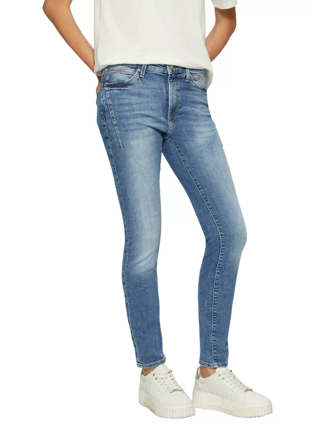 s.Oliver Skinny-fit-Jeans "IZABELL", in coolen, unterschiedlichen Waschunge günstig online kaufen