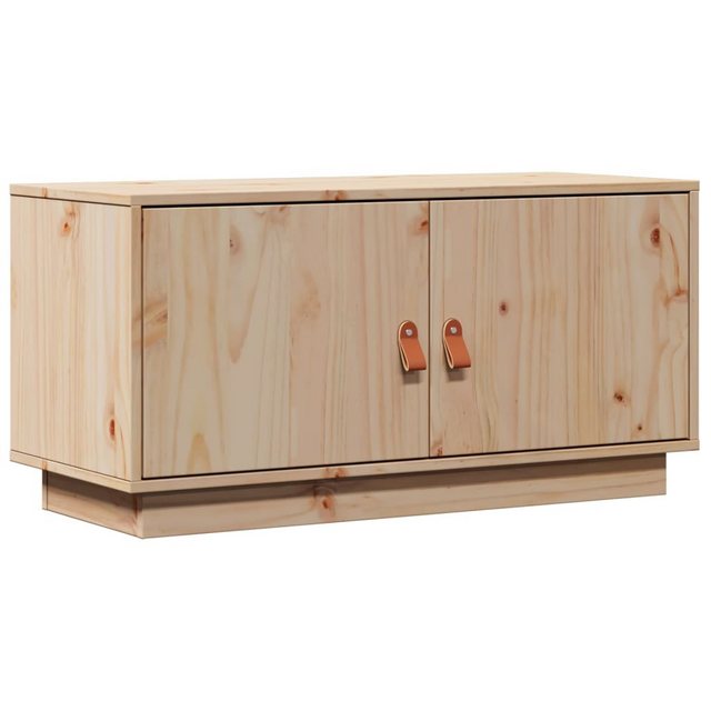 vidaXL TV-Schrank TV-Board 80x34x40 cm Massivholz Kiefer günstig online kaufen