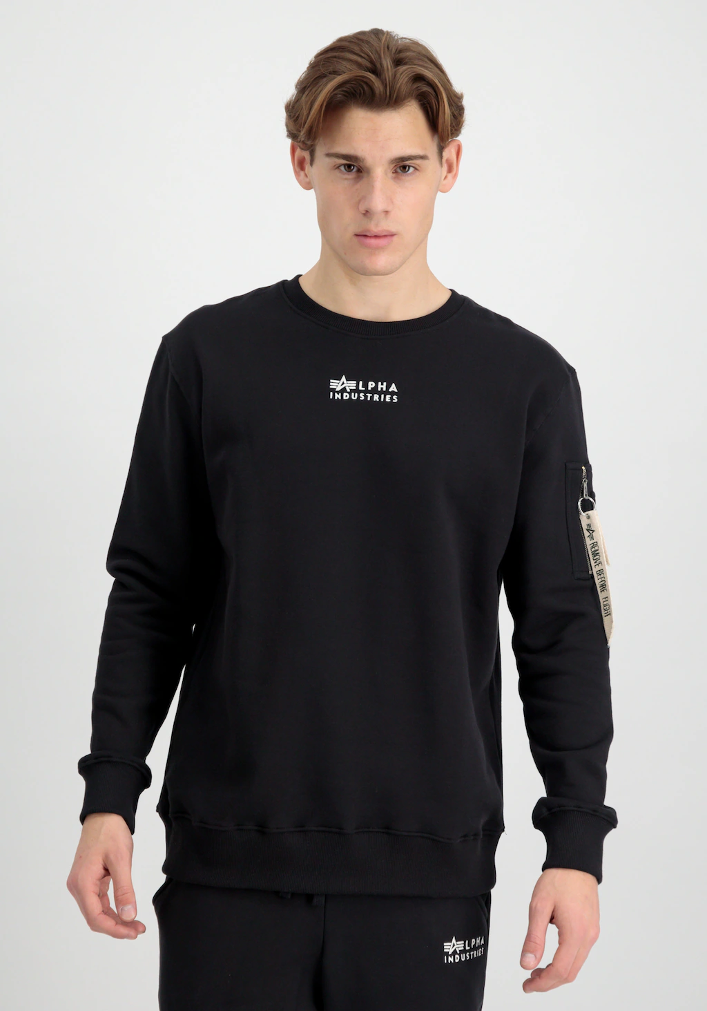 Alpha Industries Sweater "Alpha Industries Men - Sweatshirts Organics EMB S günstig online kaufen