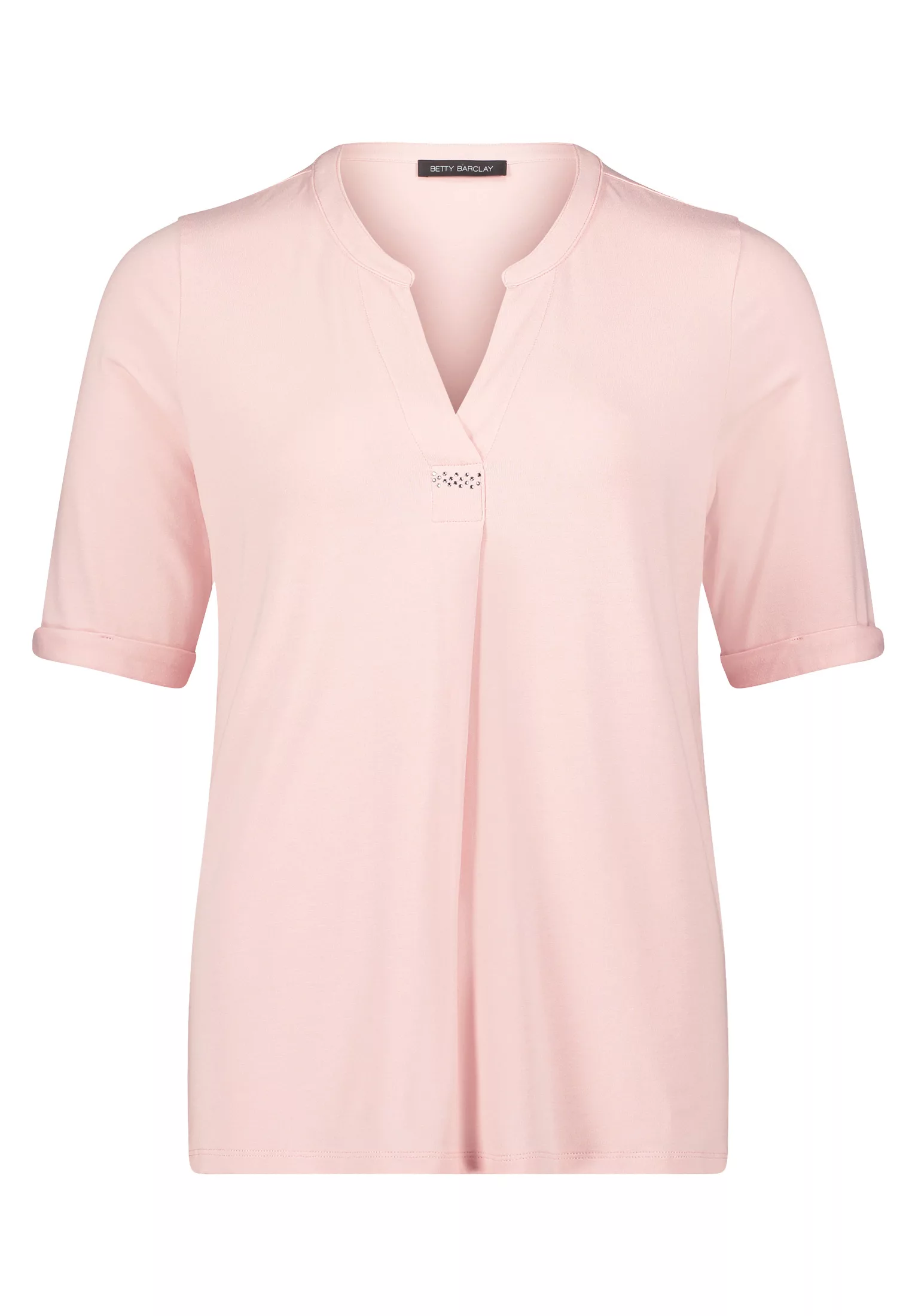 Betty Barclay Kurzarmshirt "Betty Barclay Blusenshirt mit Kragen", Hotfix günstig online kaufen