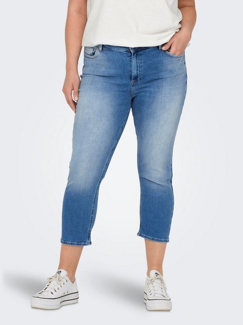 ONLY CARMAKOMA Caprijeans "CARWILLY REG CAPRI" günstig online kaufen