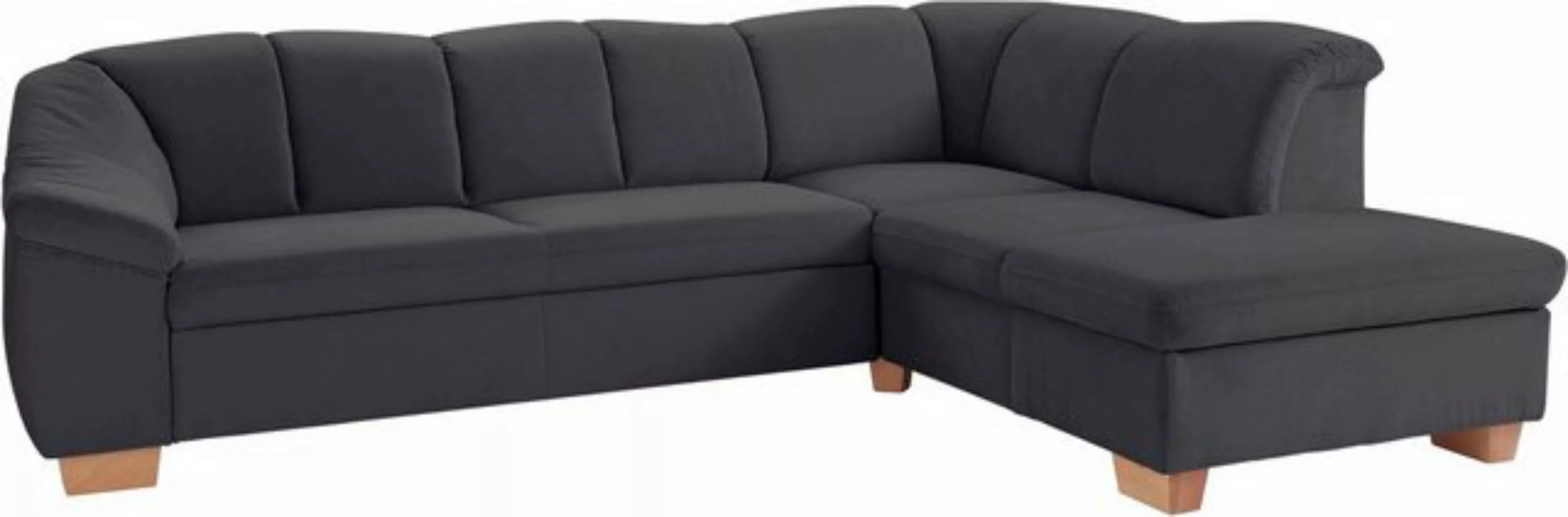 sit&more Ecksofa »Santo L-Form«, mit Federkern, wahlweise mit Bettfunktion günstig online kaufen