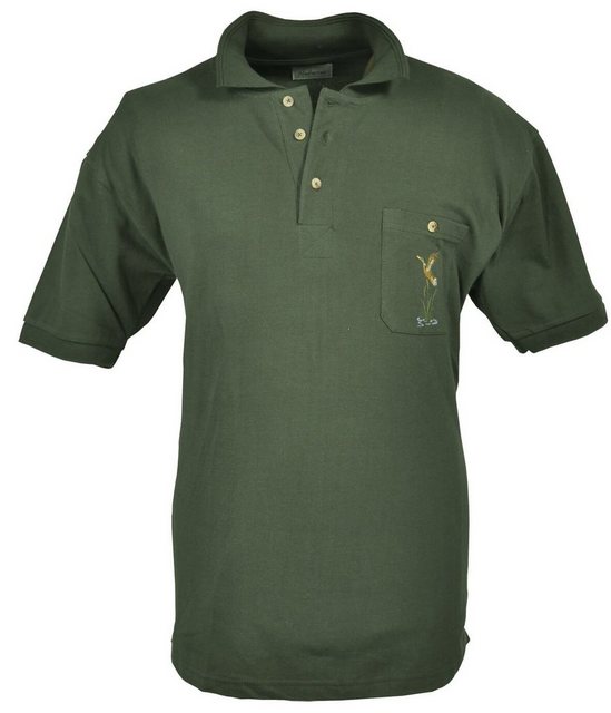 Hubertus® Hunting Poloshirt Polo-Shirt mit Motiv Jagdshirt von Oefele Jagd günstig online kaufen