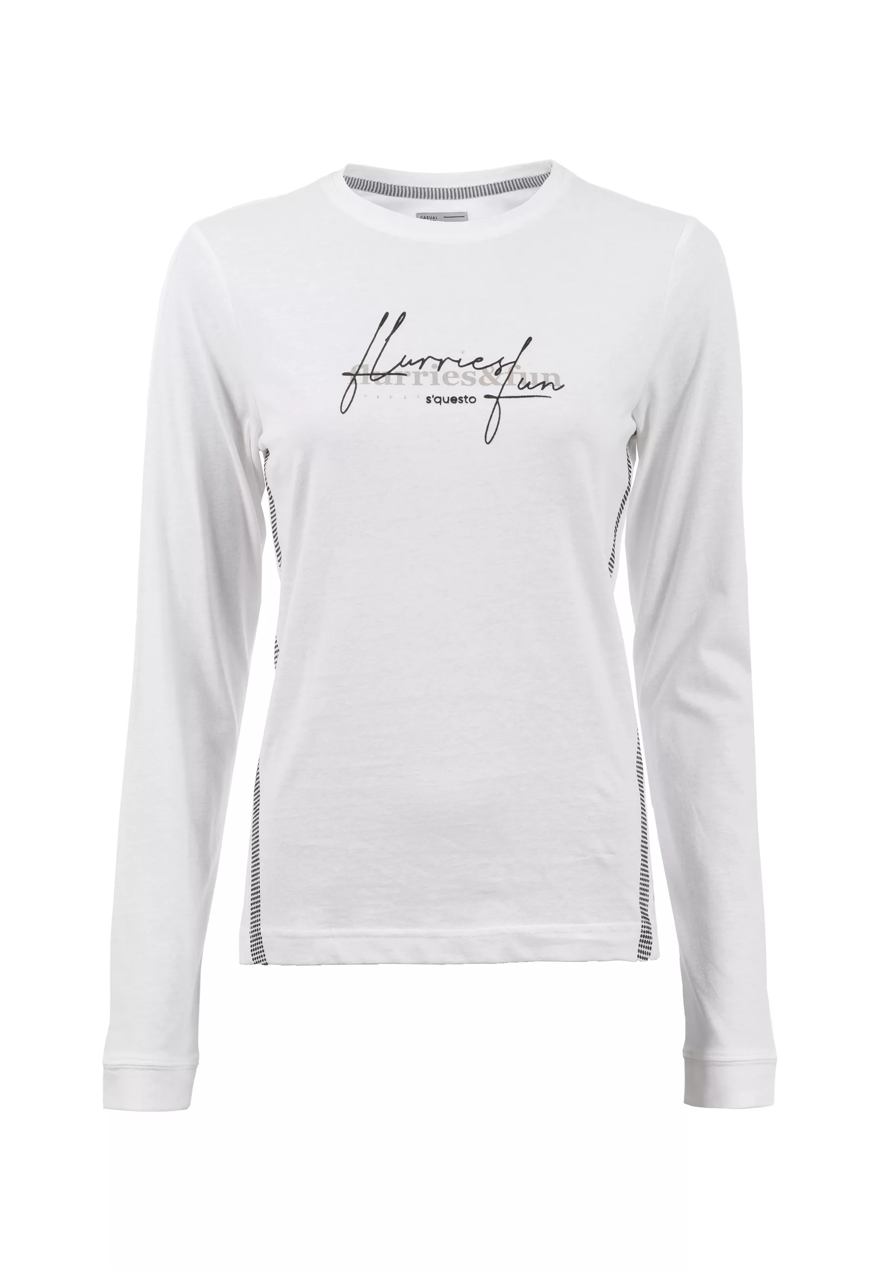 Soquesto Langarmshirt Meelika offwhite günstig online kaufen