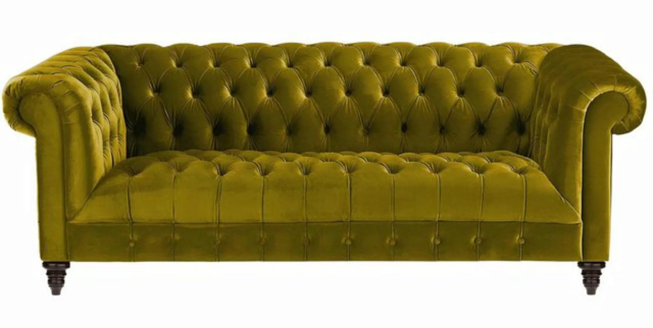 Xlmoebel Sofa Moderne Designer-Couch in Gelb im Chesterfield-Stil für das W günstig online kaufen