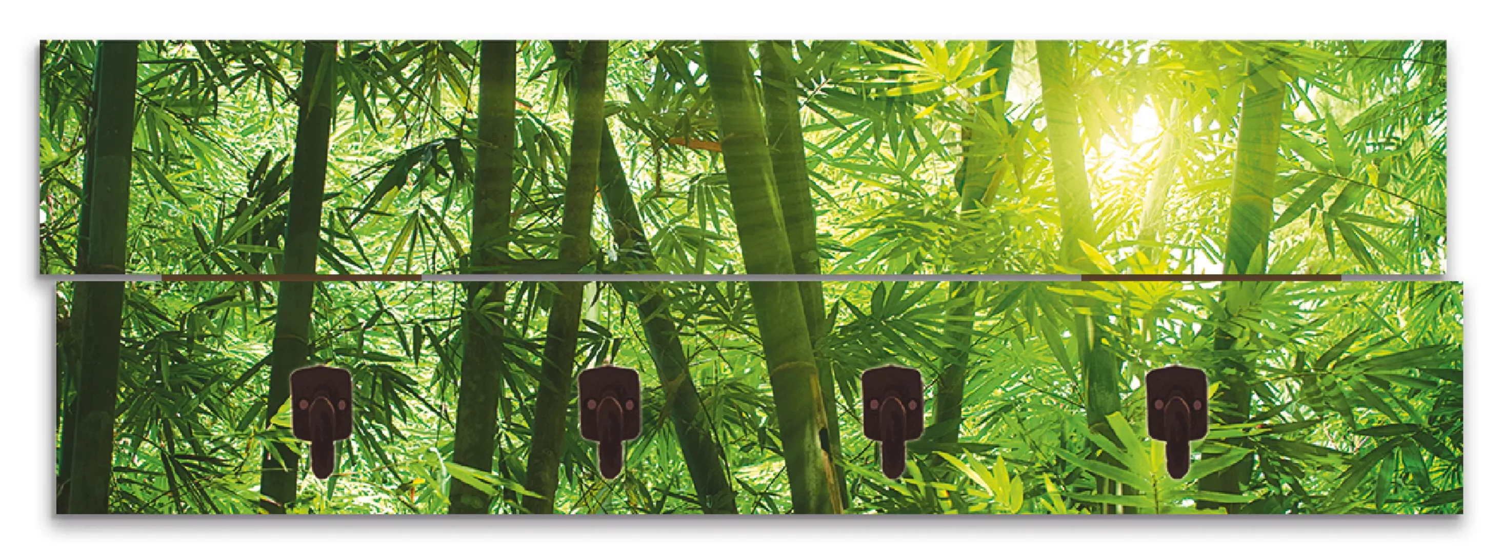 Artland Garderobenleiste "Asiatischer Bambuswald", teilmontiert günstig online kaufen