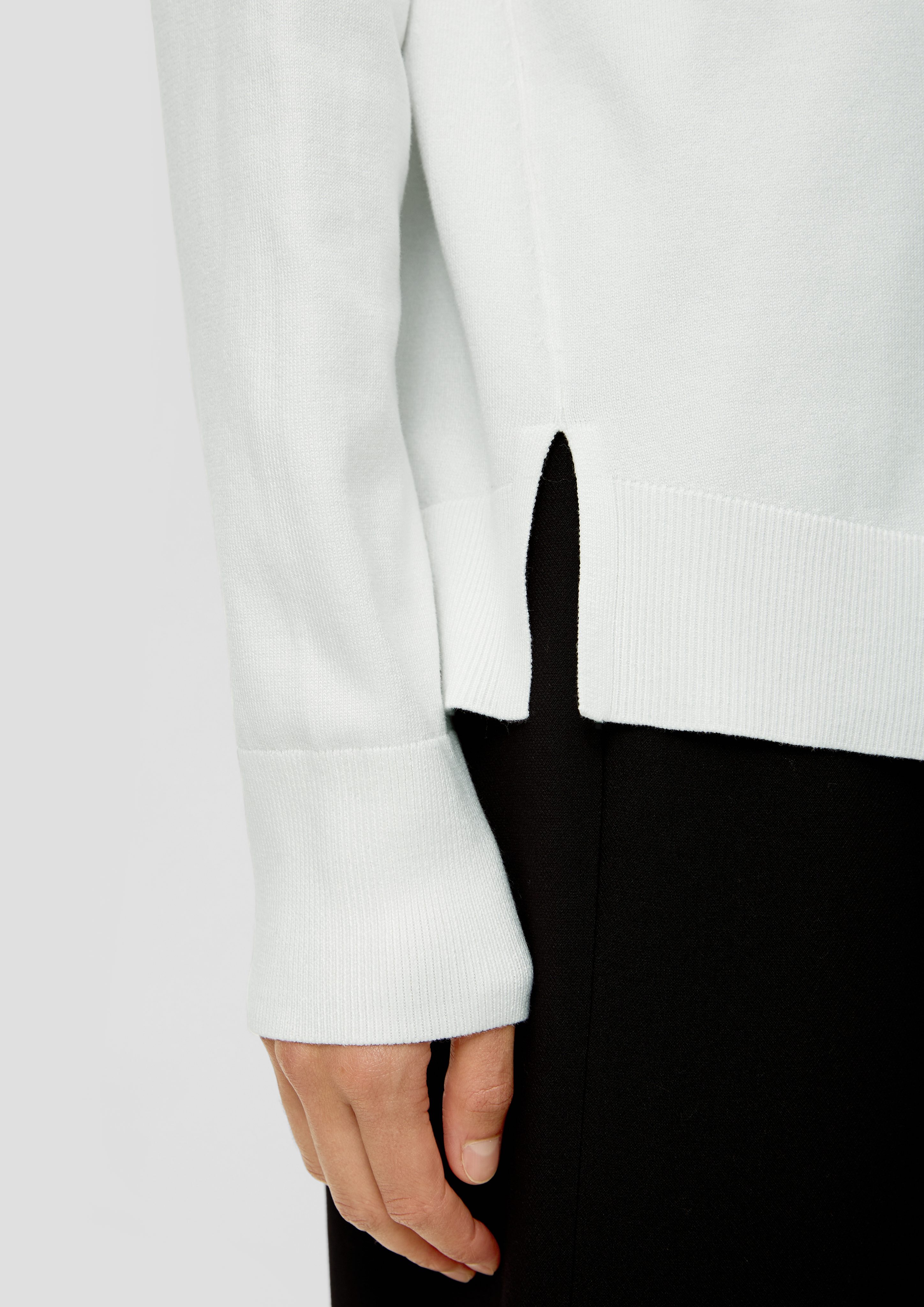 s.Oliver BLACK LABEL Strickpullover Leichter Pullover günstig online kaufen