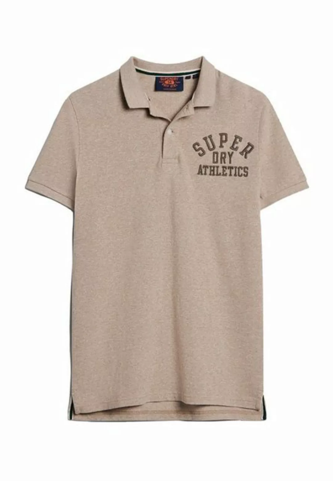 Superdry Poloshirt Superdry Herren Polo APPLIQUE CLASSIC FIT POLO Tan Brown günstig online kaufen