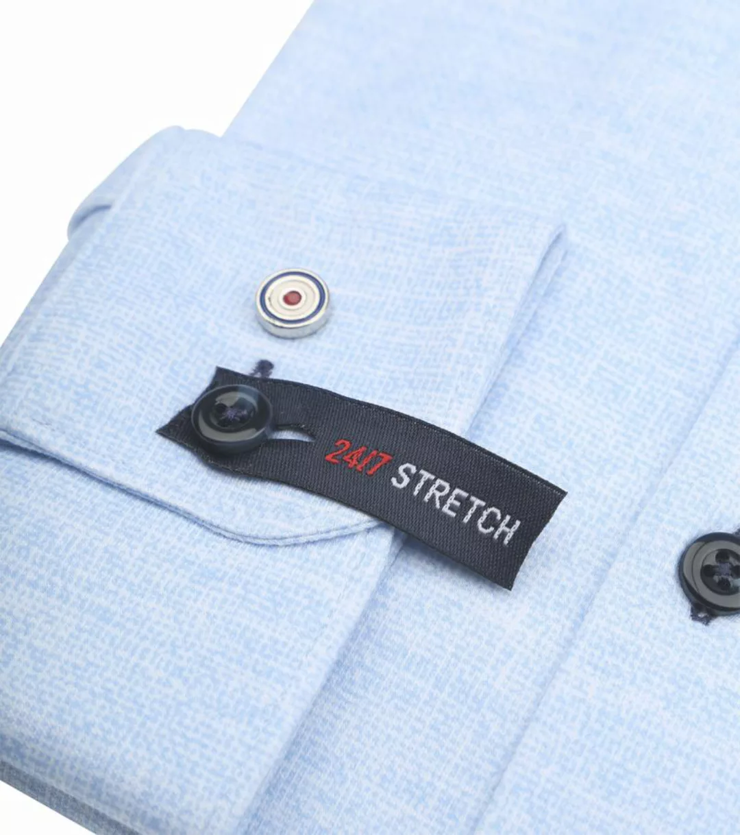 Blue Industry Slim-Fit Hemd Hellblau - Größe 42 günstig online kaufen