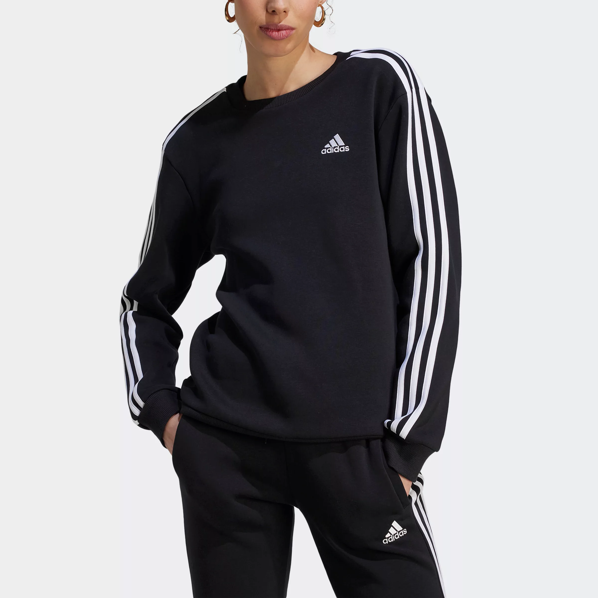 adidas Sportswear Sweatshirt "W 3S FL SWT" günstig online kaufen
